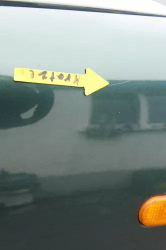 VW Golf 4 Kotflügel vorne links grün LC6M green (161057)