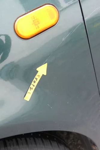 VW Golf 4 Kotflügel vorne links grün LC6M green (161057)