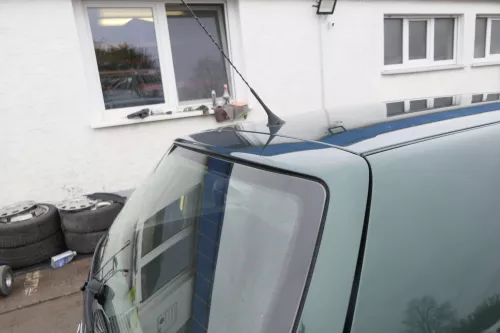 VW Golf 4 Limousine Heckklappe Kofferraumklappe Klappe hinten grün LC6M ohneAn (161060)