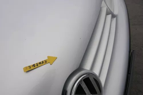 VW Golf 4 Motorhaube Haube Klappe vorne silber grau LB7Z satinsilber satin 074 (161074)