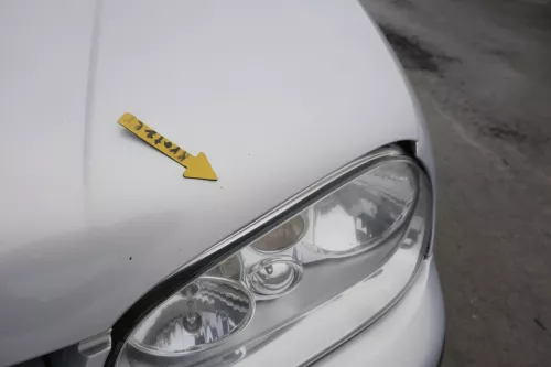 VW Golf 4 Motorhaube Haube Klappe vorne silber grau LB7Z satinsilber satin 074 (161074)