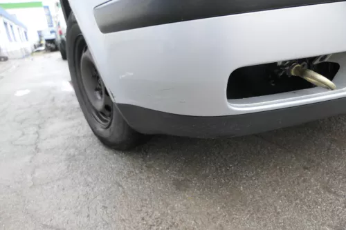 VW Golf 4 1J Stoßstange vorne Stoßfänger vorn silber LB7Z Frontstoßstange (161075)