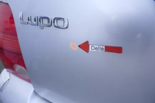 VW Lupo 6X Heckklappe Klappe Kofferraumklappe Scheibe silber LA7W grau (161136)