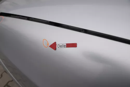 VW Caddy 9K Polo Variant 6Kv Kombi Kotflügel vorne links silber LS7N (161146)