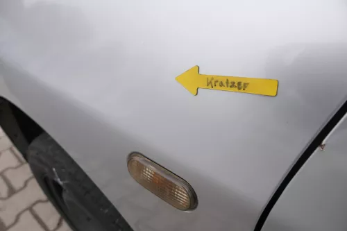 VW Caddy 9K Polo Variant 6Kv Kombi Kotflügel vorne links silber LS7N (161146)