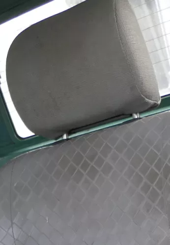 VW T4 Sitz vorne links oder rechts Kopfstütze Kopfstützen grau Stoff