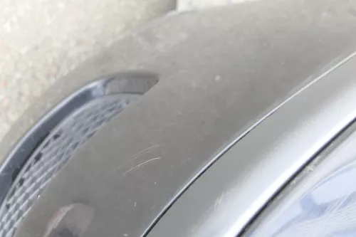 VW Polo 6N2 Stoßstange vorne Frontstoßstange Stoßfänger schwarz LC9Z +Grill d (161239)