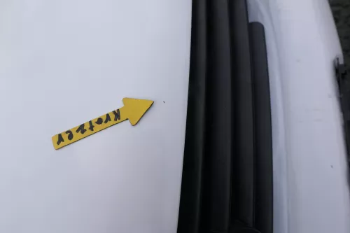 VW Polo 6N Motorhaube Frontklappe Haube vorne Klappe weiß LB9A (161251)