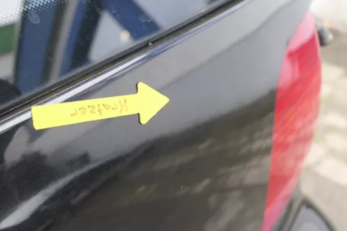 Polo 6N2 Heckklappe Klappe hinten Kofferraumklappe schwarz LC9Z- ohne Anbauteile (161271)