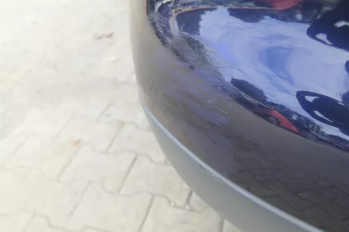 Audi A6 4B Kombi Avant Stoßstange hinten Heckstoßstange blau LZ5T (161372)