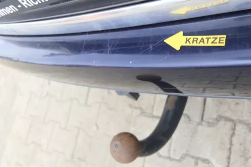 Audi A6 4B Kombi Avant Stoßstange hinten Heckstoßstange blau LZ5T (161372)