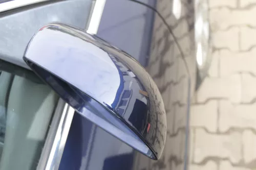 Audi A6 4B Spiegel Außenspiegel rechts elektrisch blau LZ5T (161376)