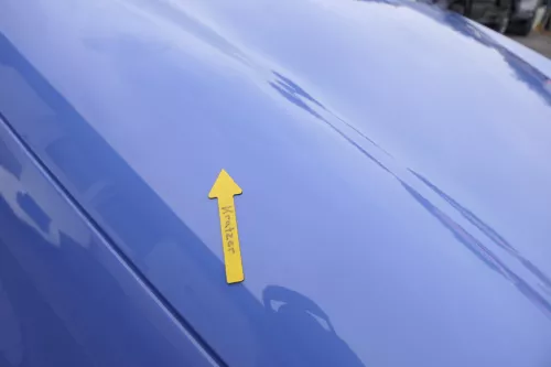 VW Lupo Motorhaube KLappe vorne blau LR5A (161463)