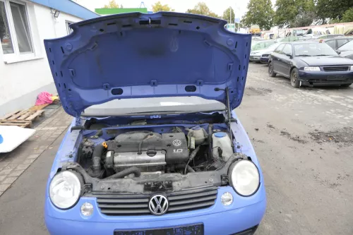 VW Lupo Motorhaube KLappe vorne blau LR5A (161463)