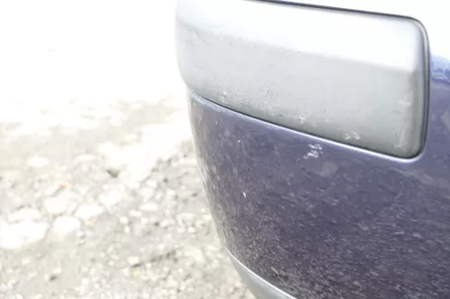 VW Passat 3B 3B5 Kombi Stoßstange hinten Heckstoßstange Stoßfänger blau LN5Y (161535)