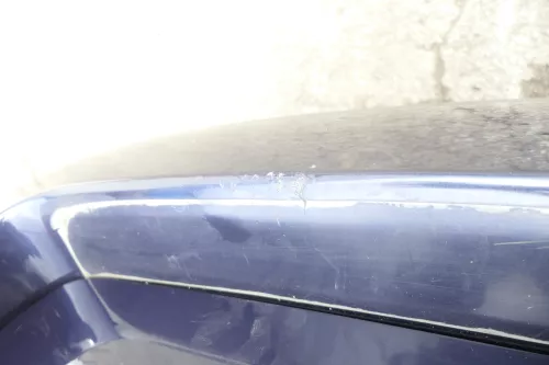 VW Passat 3B 3B5 Kombi Stoßstange hinten Heckstoßstange Stoßfänger blau LN5Y (161535)