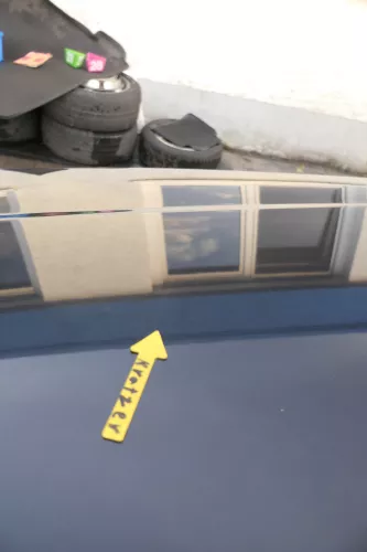 Audi A6 4B Motorhaube Klappe vorn (bis ca. Ende 2001) schwarz LZ9W (161549)