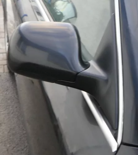 Audi A6 4B Spiegel Außenspiegel rechts elektrisch schwarz LZ9W (161560)