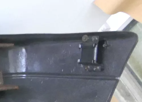 VW Golf 2 Stoßstange hinten Heckstoßstange Stoßfänger rot Träger Pralldämpfer (161614)