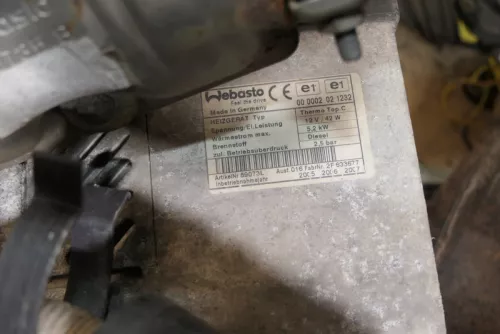 VW Standheizung Heizer Heizgerät Diesel Webasto Thermo Top C 12V 42W 5,2 kw 2,5 (161646)