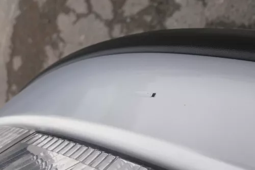 VW Passat 3B Stoßstange vorne Frontstoßstange Stoßfänger silber LB7Z grau Grill (161685)