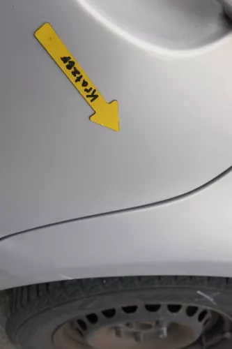 VW Passat 3B 3BG Limousine Tür hinten links silber grau LB7Z satinsilber (161689)