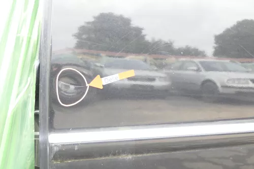 VW Passat 3B 3BG Kombi Variant Tür hinten links schwarz LC9Z magic chrom (162015)