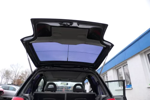 VW Lupo 6X Heckklappe Klappe Kofferraumklappe Scheibe schwarz L041 ohneAnbautei (162084)