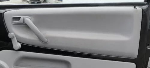 VW Lupo Arosa Türverkleidung Verkleidung Tür vorne rechts oben grau