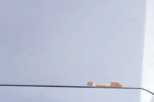 Skoda Fabia 6Y Motorhaube Klappe vorne grau LF7V mit Grill vorn (162150)