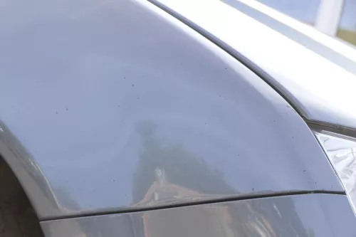 Skoda Fabia 6Y Kotflügel vorne rechts grau LF7V auch Kombi (162154)