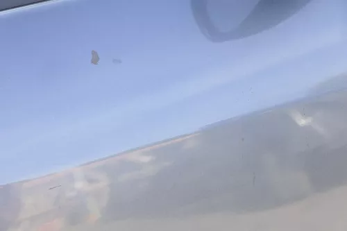 Skod Fabia 6Y Kombi Limousine Tür vorne rechts Beifahrertür grau LF7V ohne Anbau (162157)