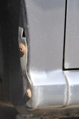 Skoda Fabia 6Y Kotflügel vorne links grau LF7V auch Kombi (162159)