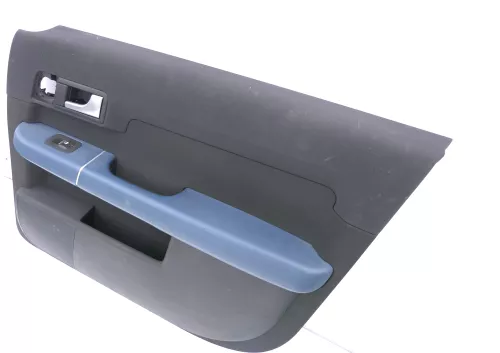 Audi A2 8Z Türverkleidung Verkleidung Tür vorne rechts blau schwarz neptunblau (162193)