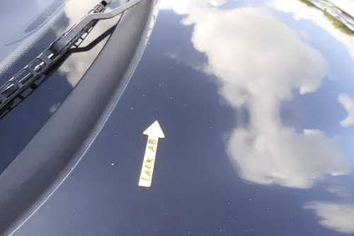 VW Lupo Motorhaube Klappe Frontklappe Haube vorne schwarz L041 uni 162346 (162346)