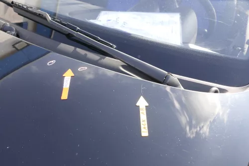 VW Lupo Motorhaube Klappe Frontklappe Haube vorne schwarz L041 uni 162346 (162346)