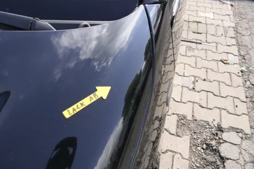 VW Lupo Motorhaube Klappe Frontklappe Haube vorne schwarz L041 uni 162346 (162346)