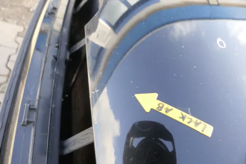 VW Lupo Motorhaube Klappe Frontklappe Haube vorne schwarz L041 uni 162346 (162346)