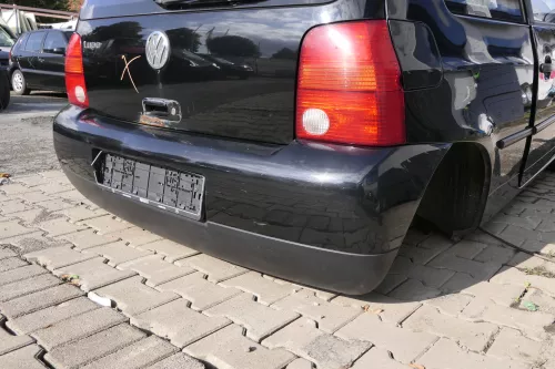 VW Lupo Stoßstange hinten Heckstoßstange Stoßfänger schwaz L041 162350 (162350)