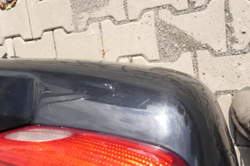 VW Lupo Stoßstange hinten Heckstoßstange Stoßfänger schwaz L041 162350 (162350)