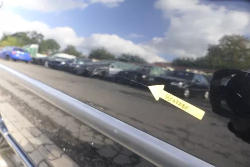 VW Lupo Seat Arosa Tür vorne links Fahrertür schwarz L041 (mechanischer FH) (162352)