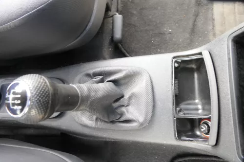 VW Lupo Polo 6N Schaltknauf Schaltsack Schaltung Schaltknüppel off-black (162357)