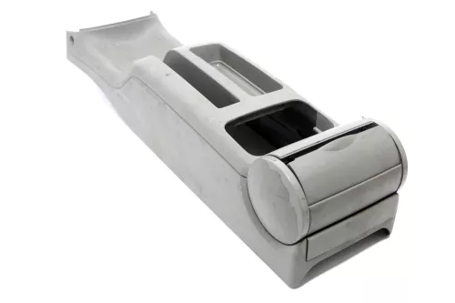 VW Golf 4 Bora Becherhalter Mitteltunnel Aschenbecher hinten Verkleidung grau d (162371)