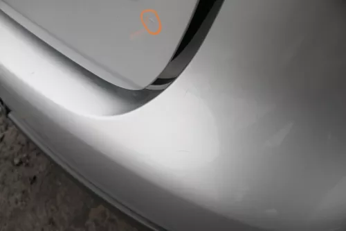 VW Golf 5 1K Limousine Stoßstange hinten Heckstoßstange silber LA7W (162378)