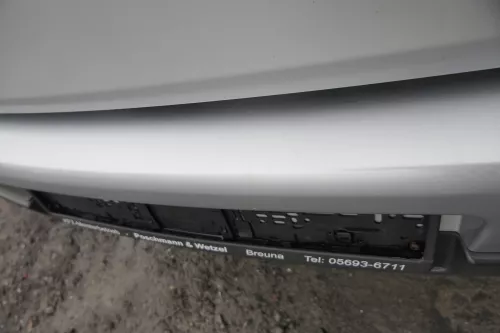 VW Golf 5 1K Limousine Stoßstange hinten Heckstoßstange silber LA7W (162378)