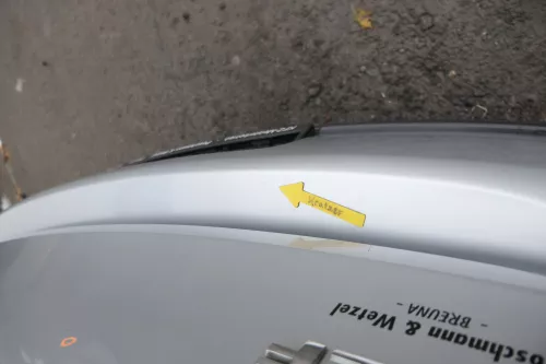 VW Golf 5 1K Limousine Stoßstange hinten Heckstoßstange silber LA7W (162378)