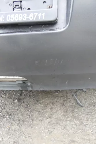 VW Golf 5 1K Limousine Stoßstange hinten Heckstoßstange silber LA7W (162378)