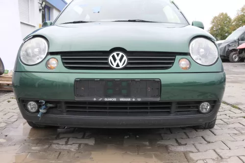 VW Lupo 6x Stoßstange vorne Frontstoßstange Stoßfänger grün LA6N