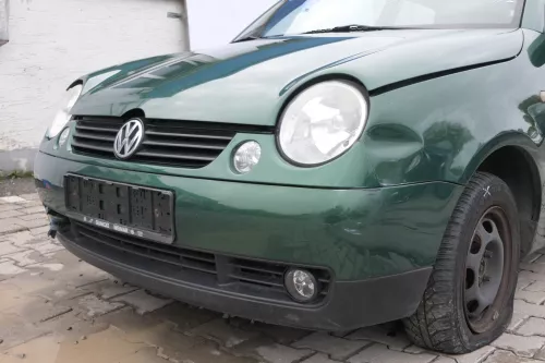 VW Lupo 6x Stoßstange vorne Frontstoßstange Stoßfänger grün LA6N (162383)