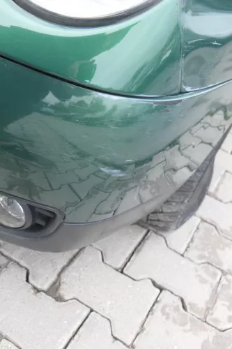 VW Lupo 6x Stoßstange vorne Frontstoßstange Stoßfänger grün LA6N (162383)